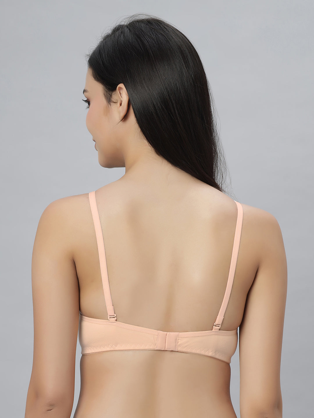 Eden101 Full Coverage Soft Padded Peach color Bra (pack of 2)