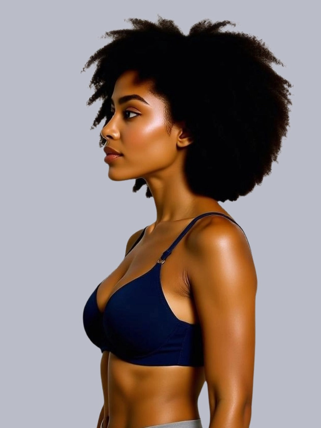 Wirefree Non Padded Cotton Medium Coverage Tshirt Bra Eden 108
