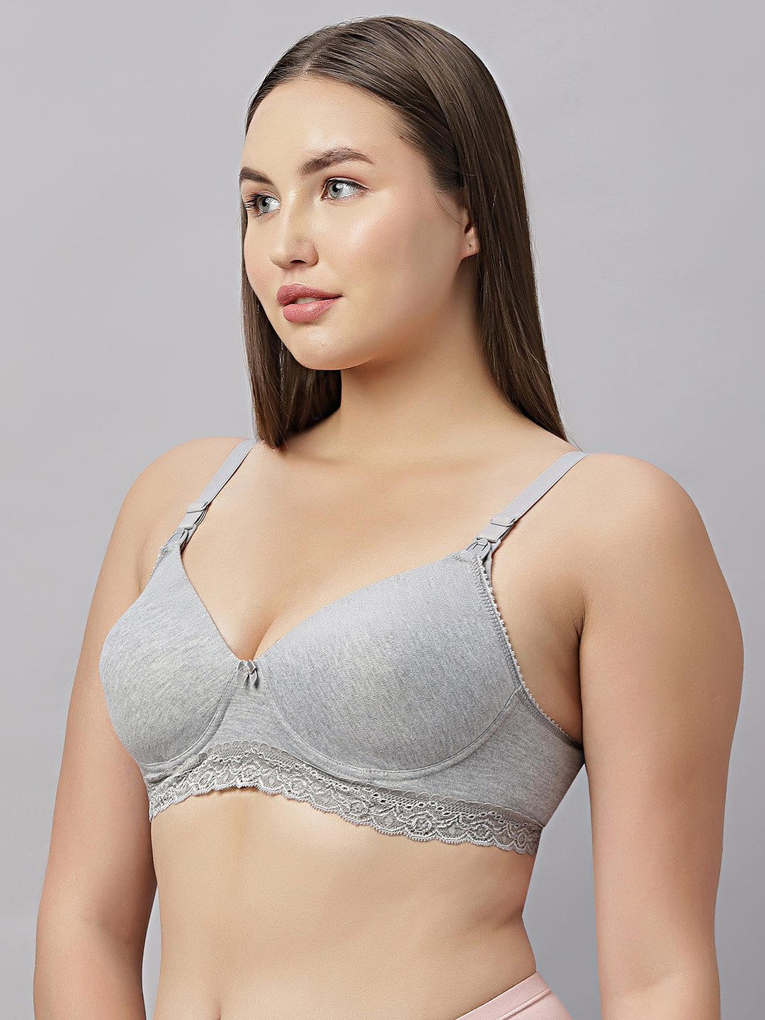 EDEN104 Full Coverage Padded Nursing/Maternity Bra (Pack of 2)