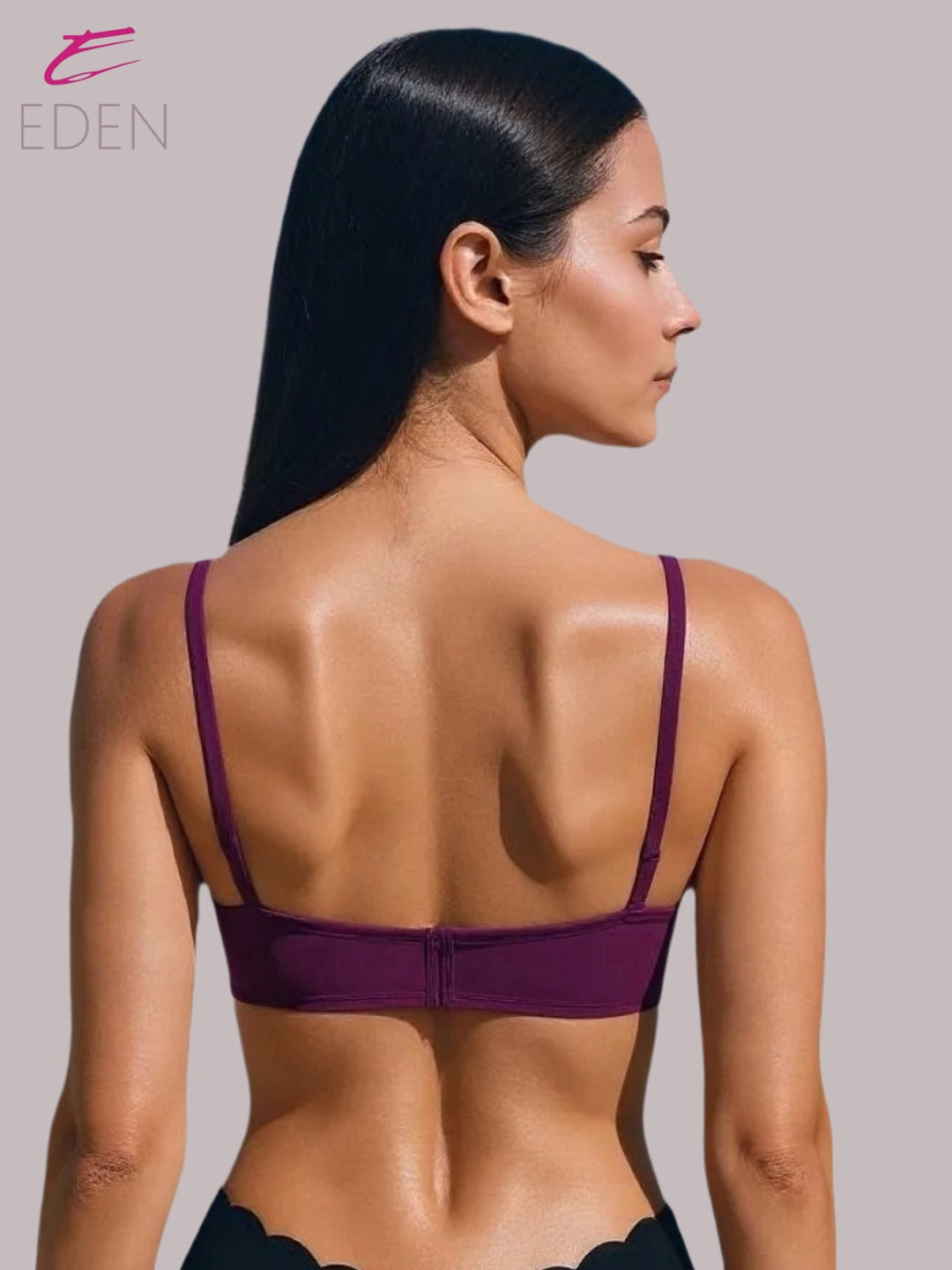 Wirefree, Non Padded, Cotton ,Medium Coverage ,Tshirt Bra,Wine