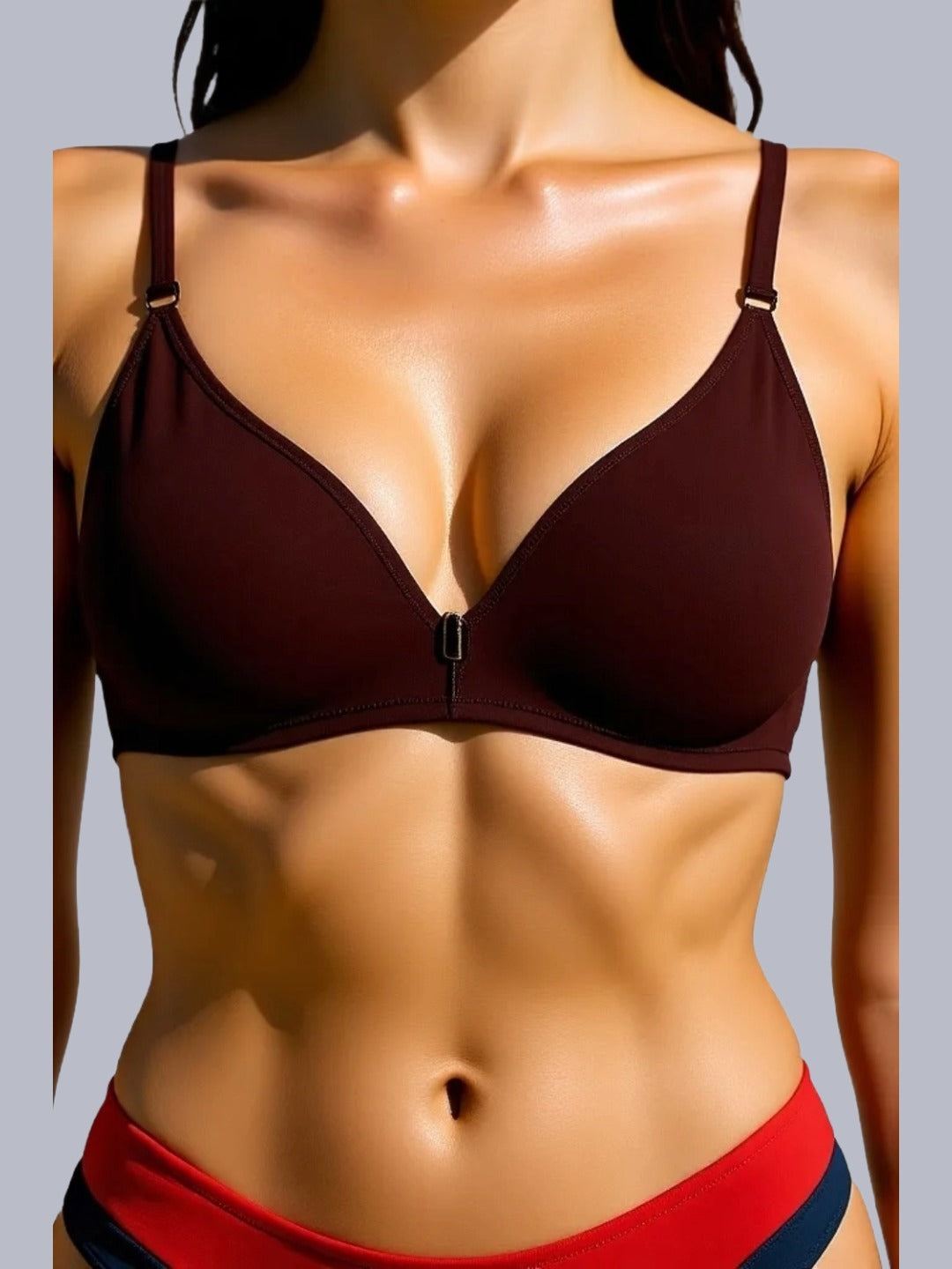 Wirefree Non Padded Cotton Medium Coverage Tshirt Bra Eden 302