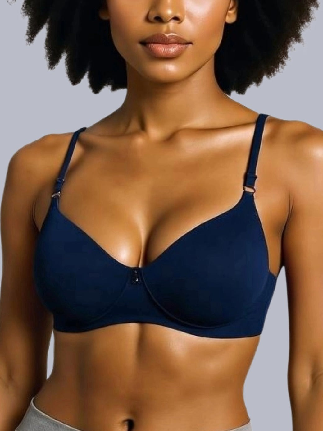 Wirefree Non Padded Cotton Medium Coverage Tshirt Bra Eden 108