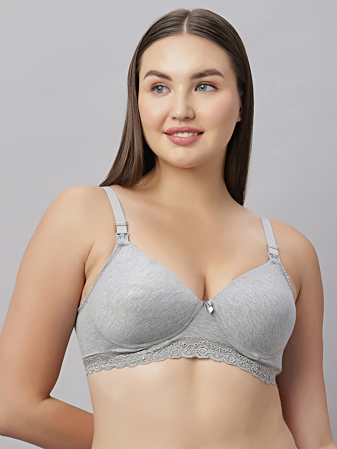 EDEN104 Full Coverage Padded Nursing/Maternity Bra (Pack of 2)