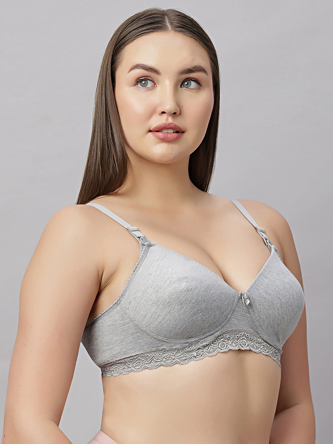 EDEN104 Full Coverage Padded Nursing/Maternity Bra (Pack of 2)