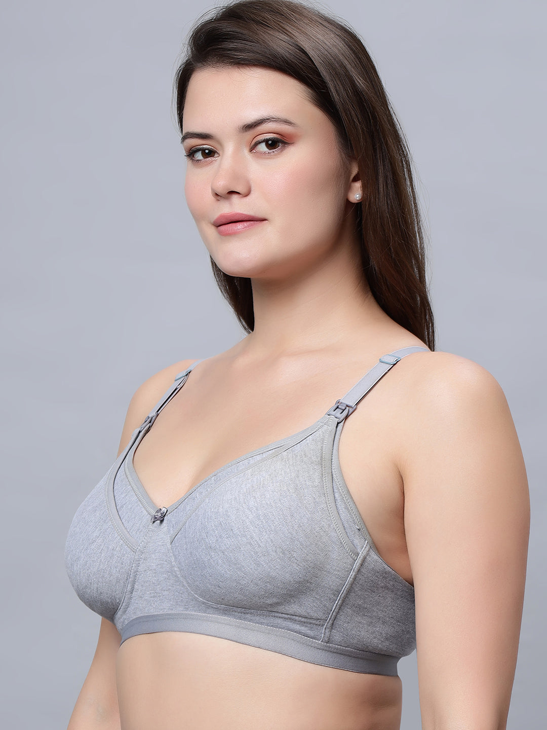EDEN04 Full Coverage Non Padded Nursing/Maternity Bra (Pack of 1)