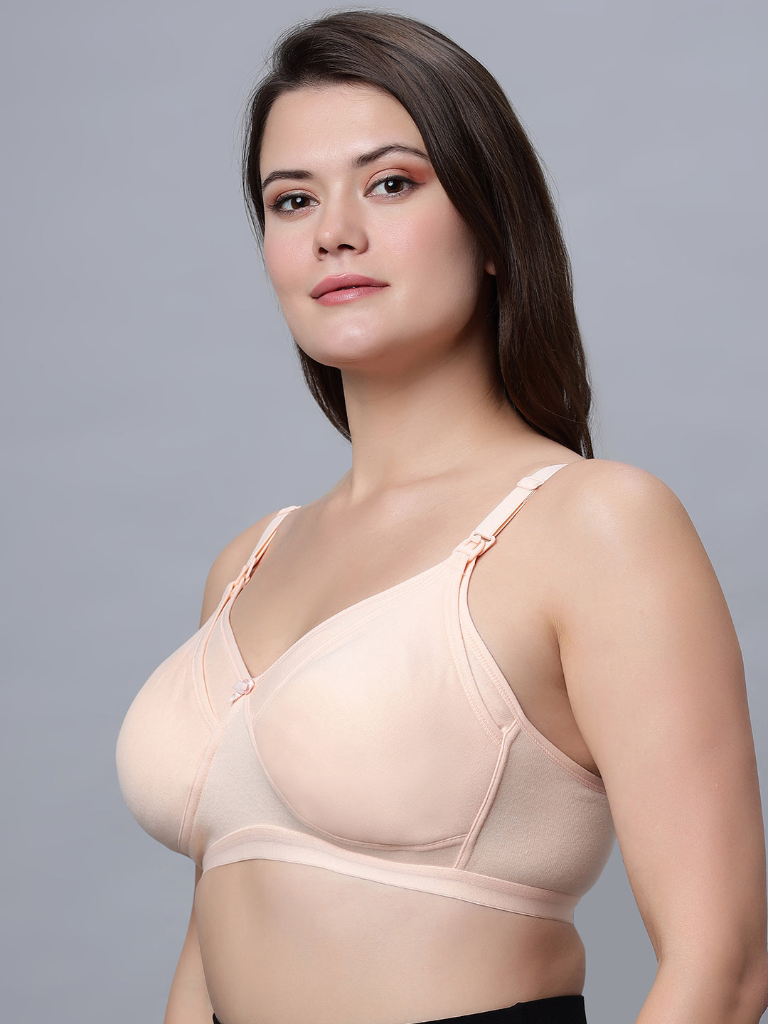 EDEN04 Full Coverage Non Padded Nursing/Maternity Bra (Pack of 2)