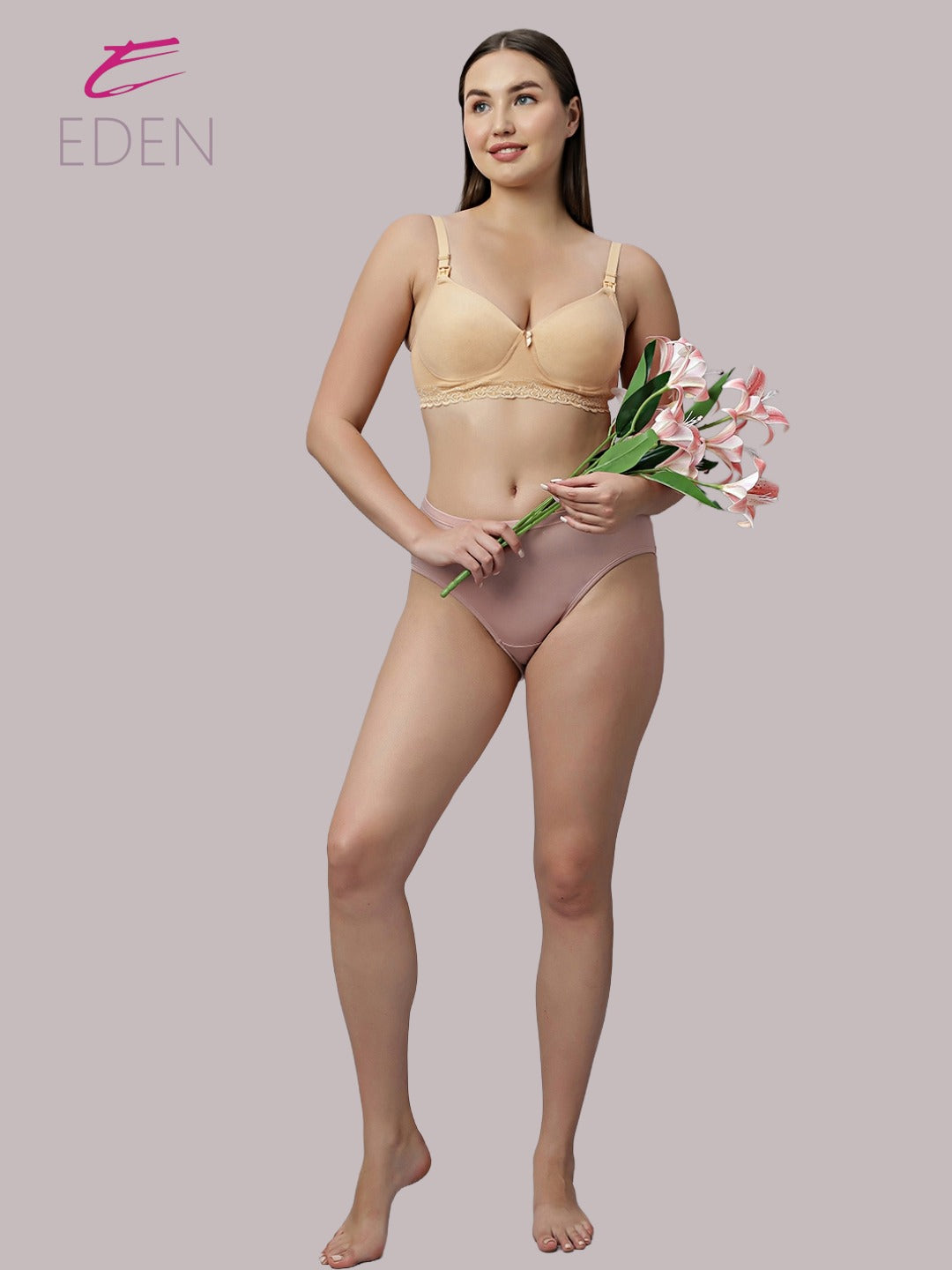 Full Coverage ,Non Wired , Padded ,Nursing/Maternity Bra ,Skin