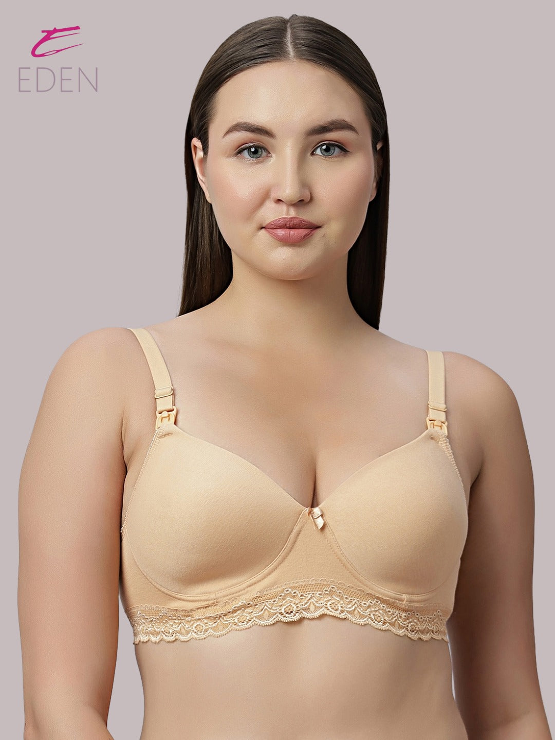 Full Coverage ,Non Wired , Padded ,Nursing/Maternity Bra ,Skin