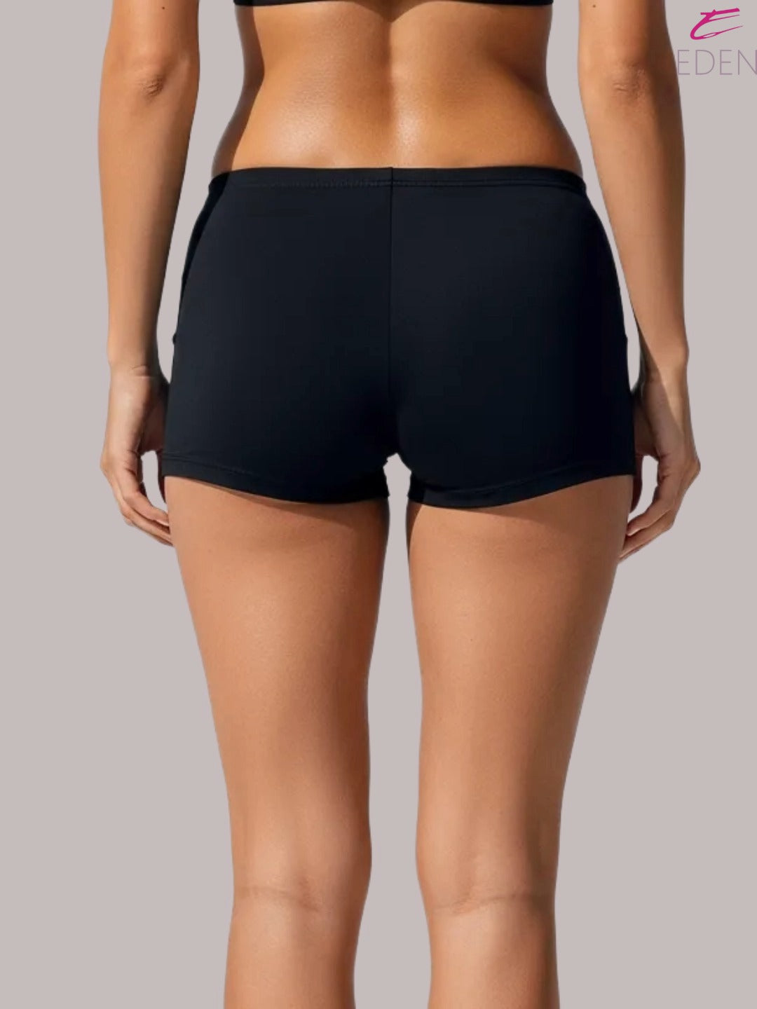 Mid Rise combed cotton boy shorts Brief