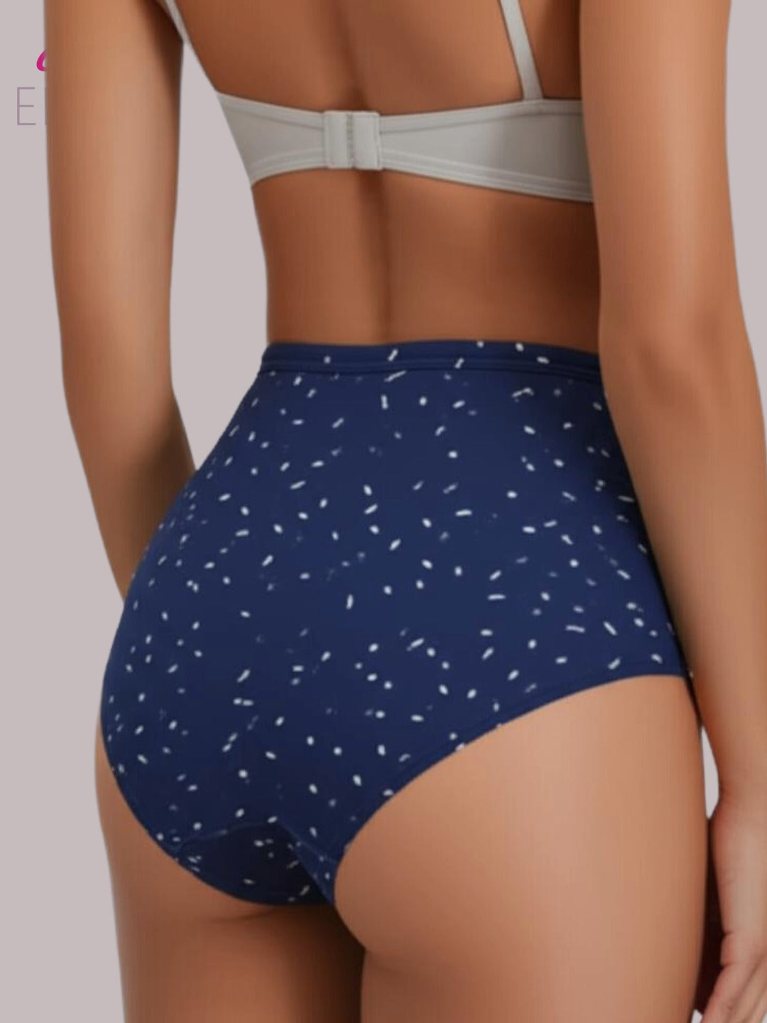 Eden High Rise, Full Coverage, Tumy Tucker ,Panty IECOMBO006,Teal Blue