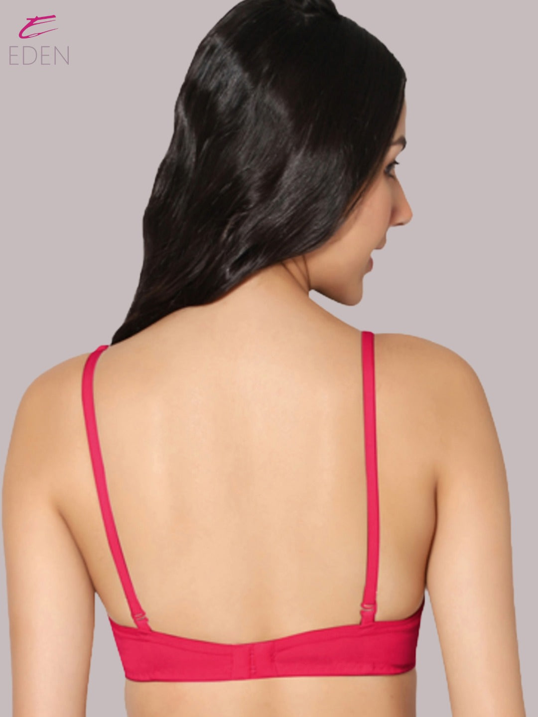 Lightly Padded, Non-Wired, Simply Soft, T-Shirt Bra ,Magenta