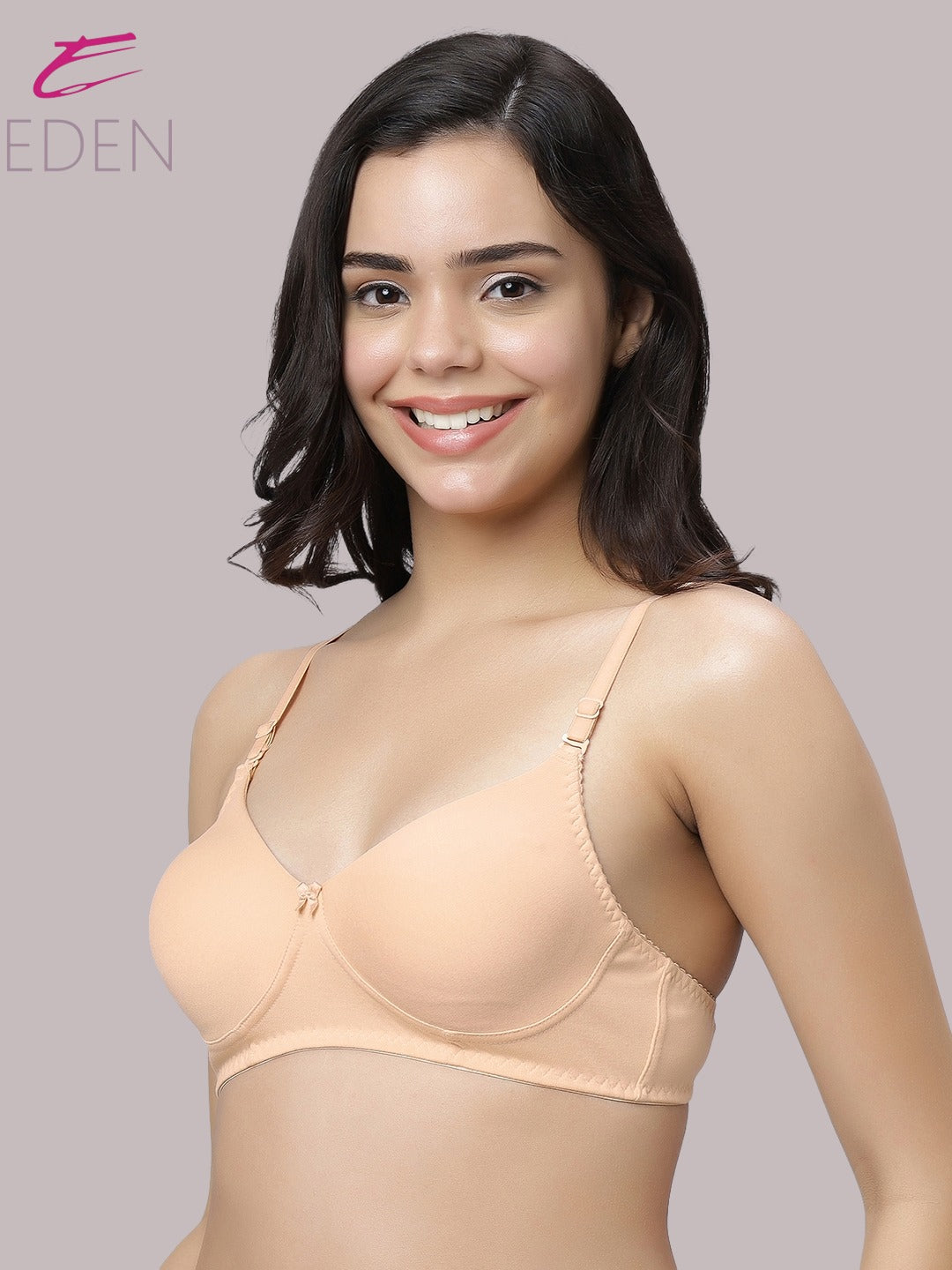 Non Padded, Plus Size, Full Coverage ,Everyday Bra ,T-shirt Bra,Skin