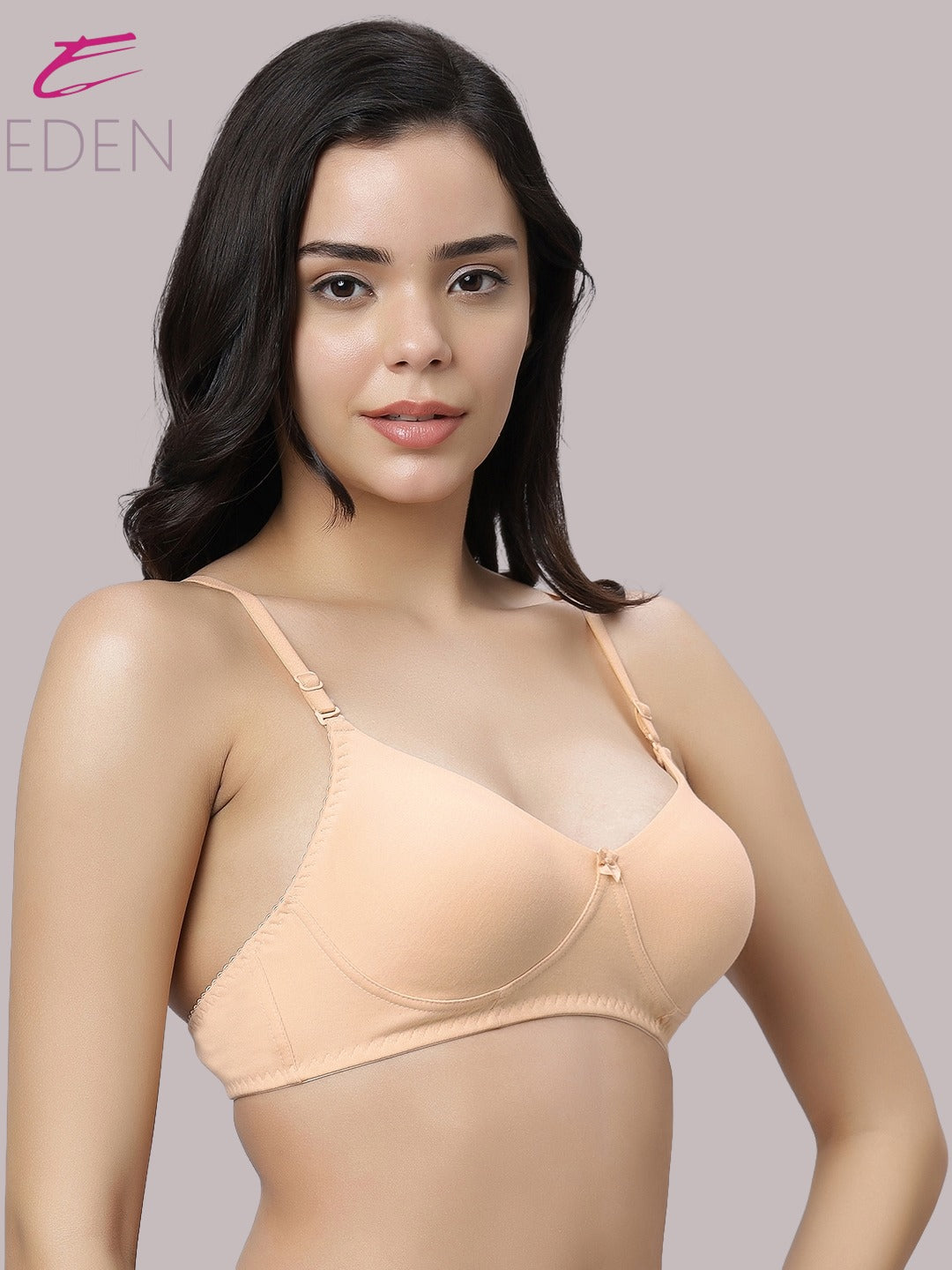 Non Padded, Plus Size, Full Coverage ,Everyday Bra ,T-shirt Bra,Skin