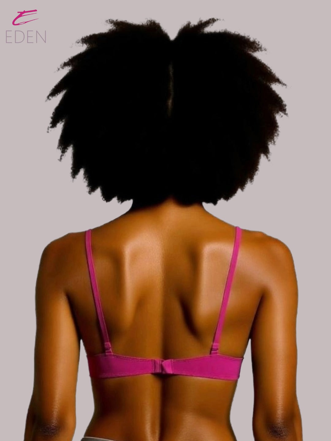 Wirefree ,Non Padded, Cotton ,Medium Coverage, Tshirt Bra ,Magenta