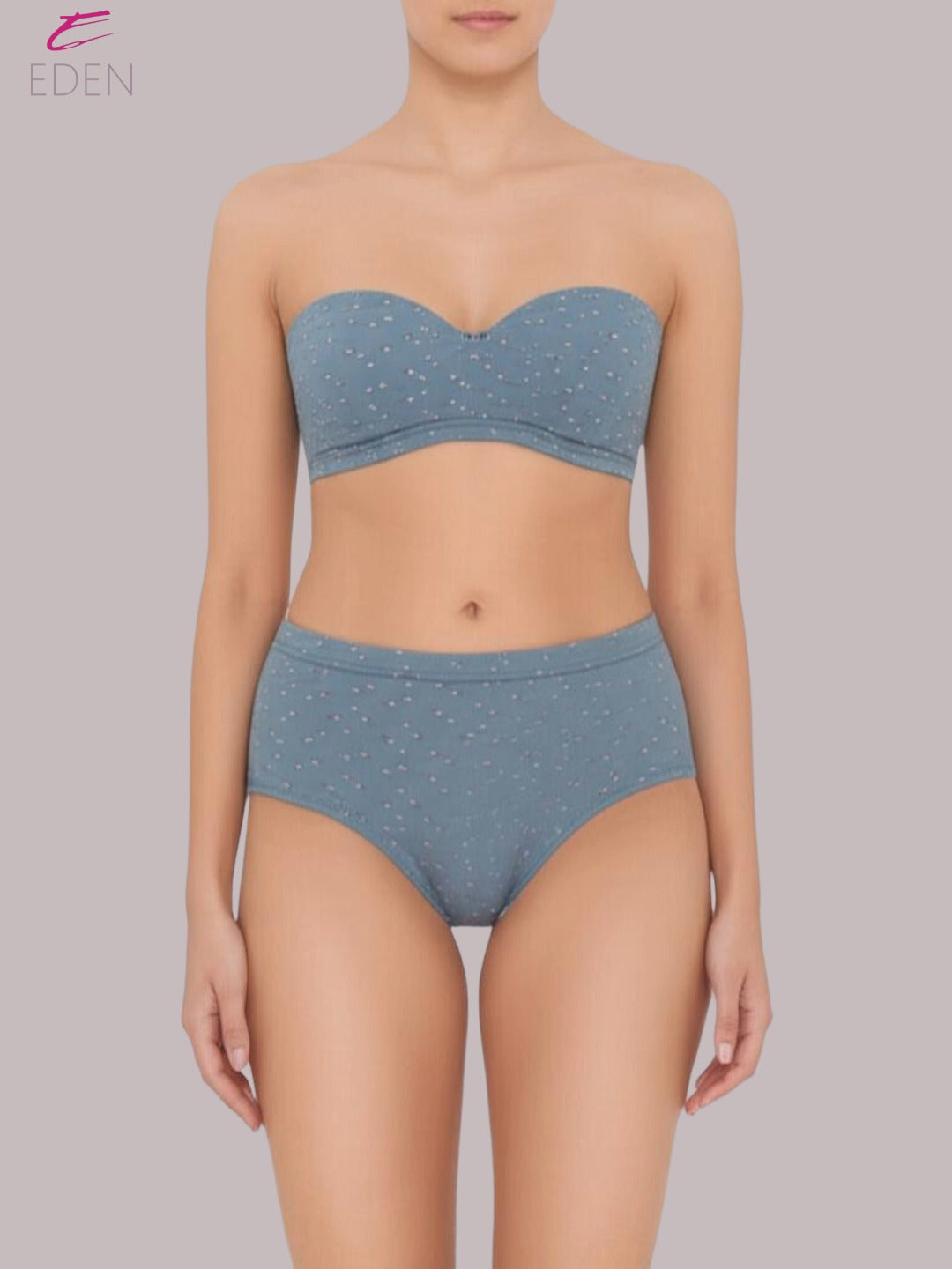 Medium Rise, Full Coverage,Hipster Panty ,Inner Elastic ,Teal Green