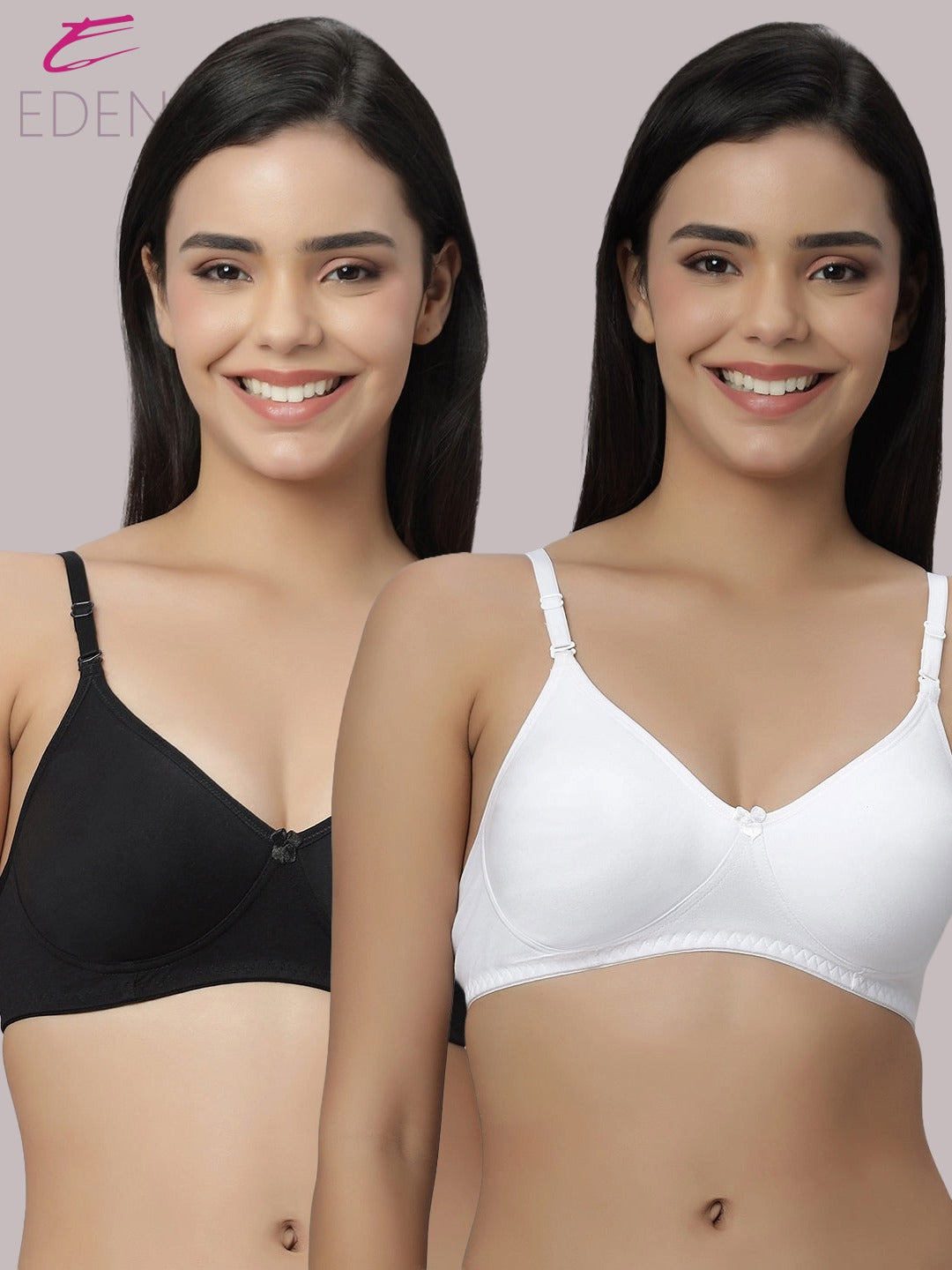 Lightly Padded Non-Wired Simply Soft T-Shirt Bra-101