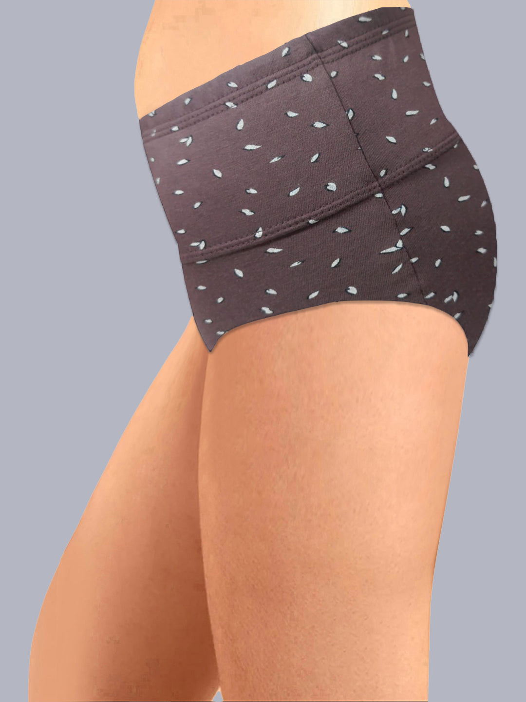 Eden High Rise Full Coverage Hipster Panty (Pack of 3) -Multicolor