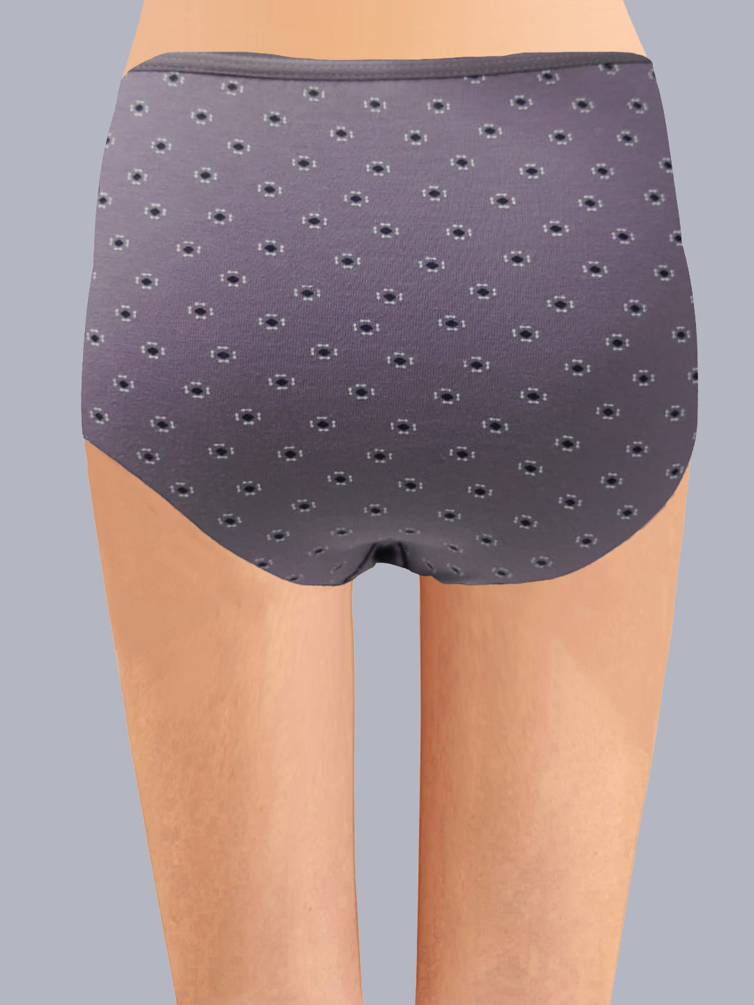 Eden Medium Rise Full Coverage Hipster Panty (Pack of 3) - multi printed