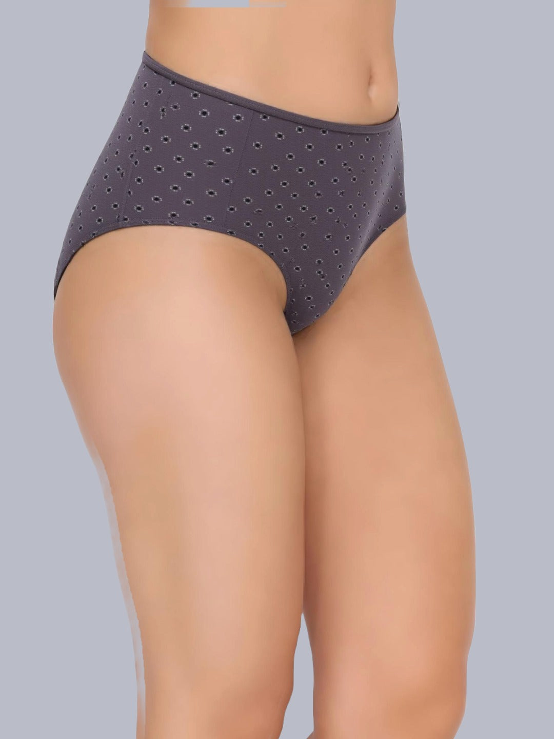 Eden Medium Rise Full Coverage Hipster Panty (Pack of 3) - multi printed