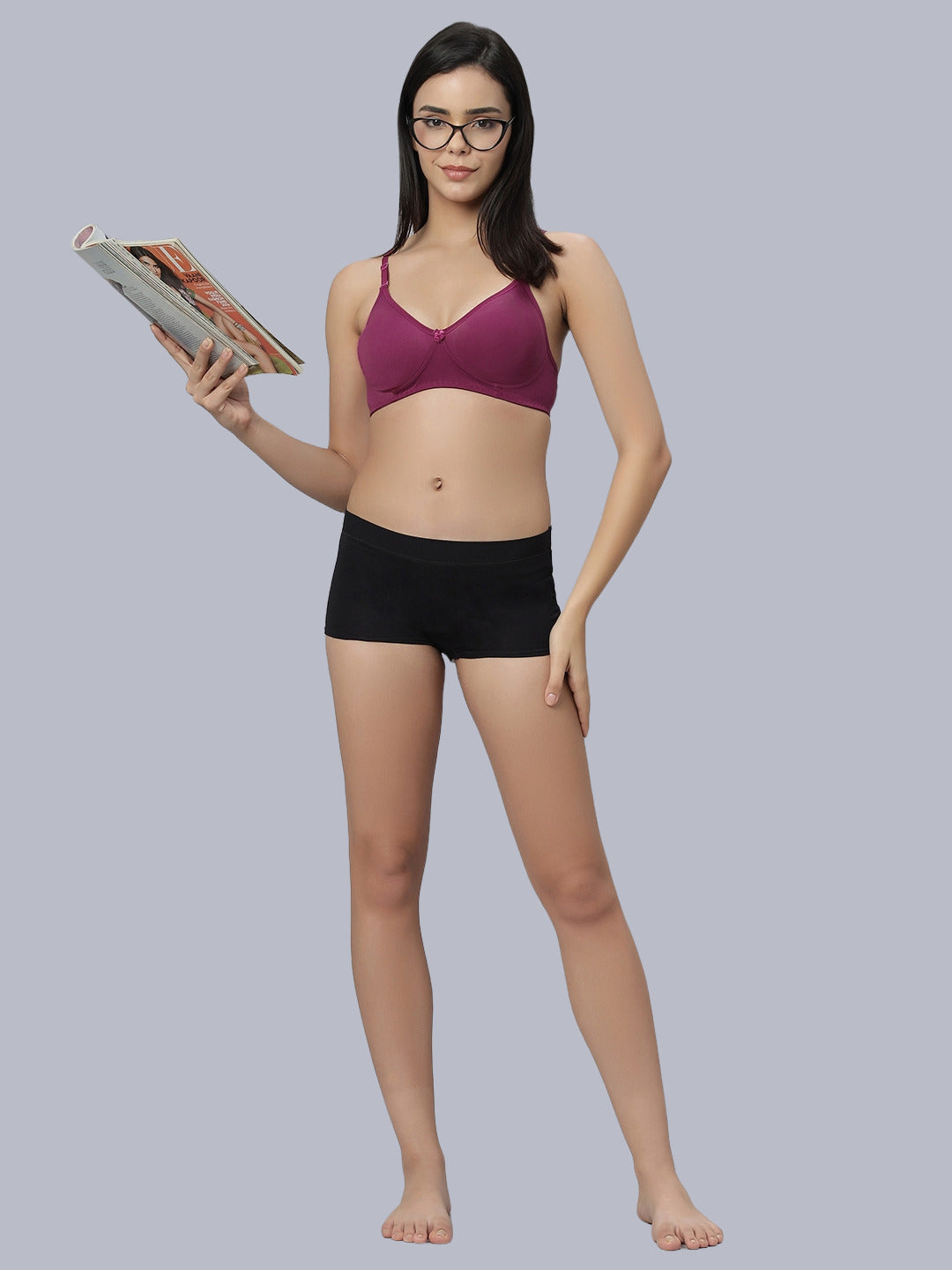 Eden101 Soft Padded Full Coverage Bra (Pack of 2)