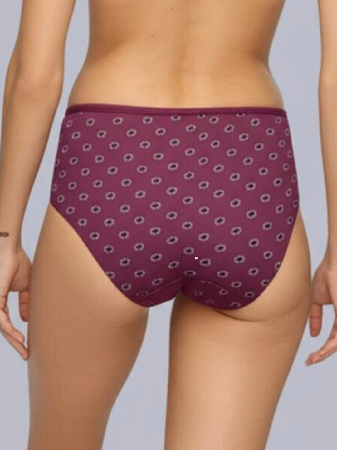 Eden Medium Rise Full Coverage Hipster Panty (Pack of 3) - multi printed