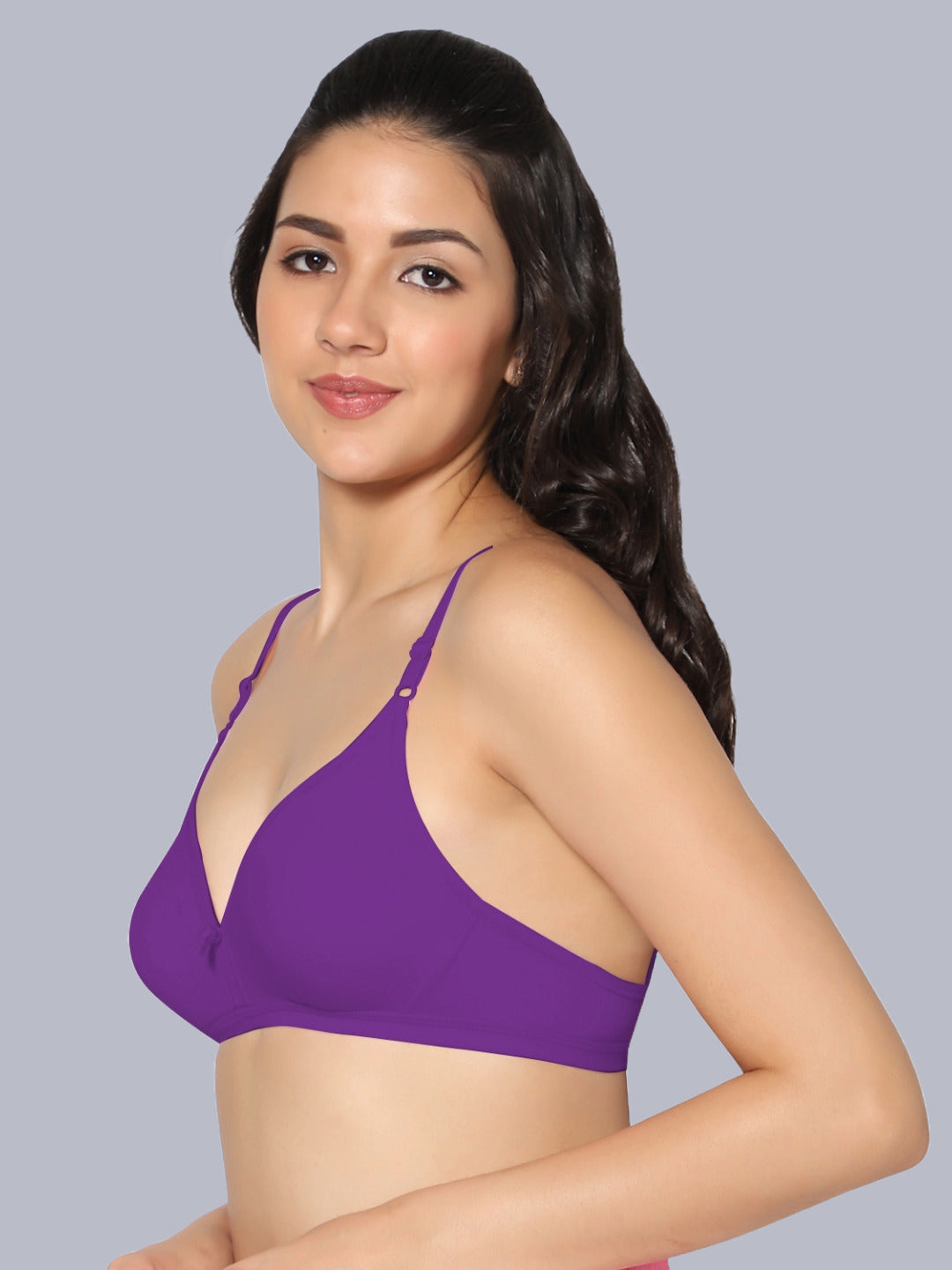 Eden02 Non Padded Medium Coverage Bra (Pack of 2)