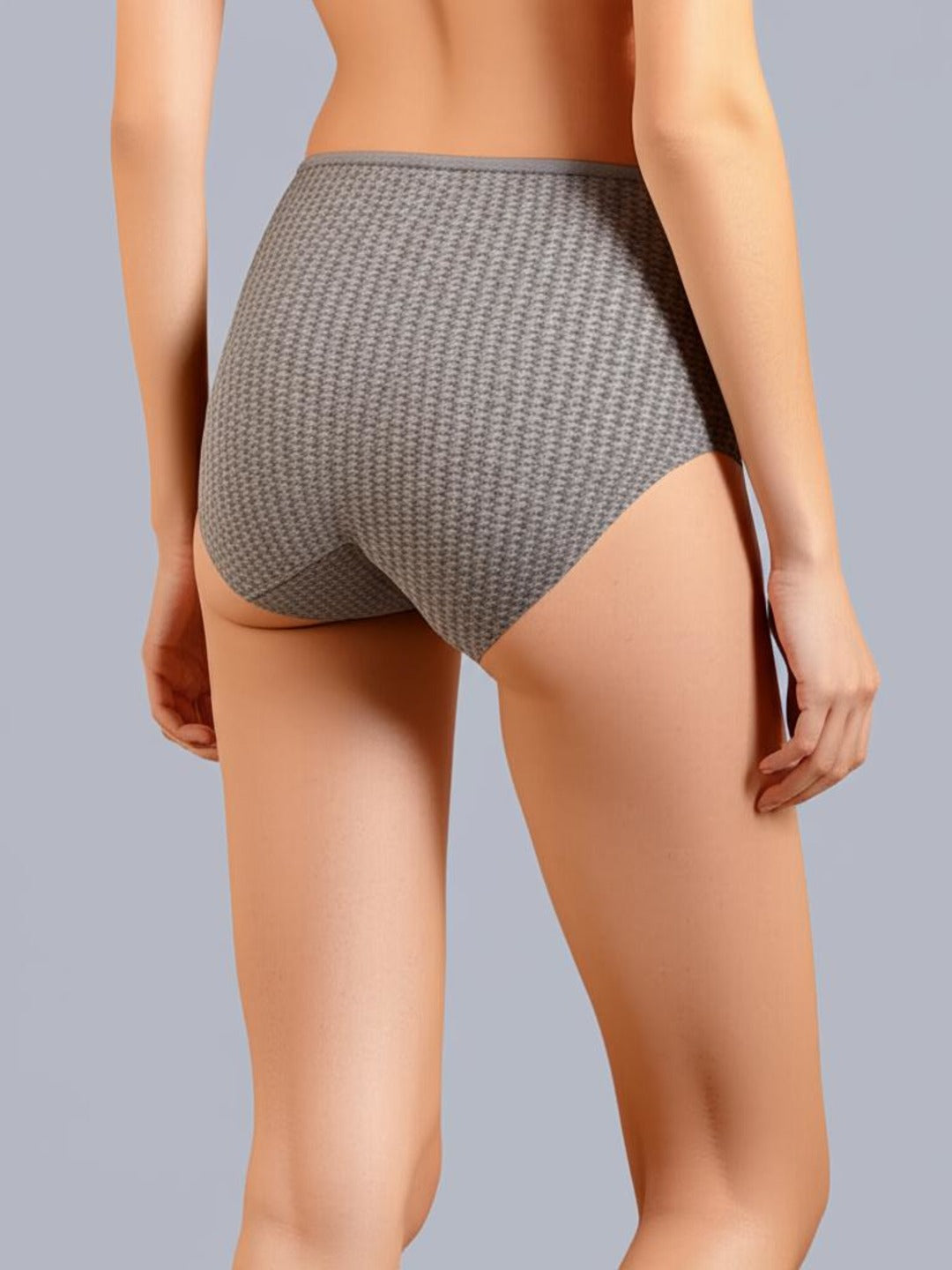 Eden Medium Rise Full Coverage Hipster Panty (Pack of 3) - multicolor printed