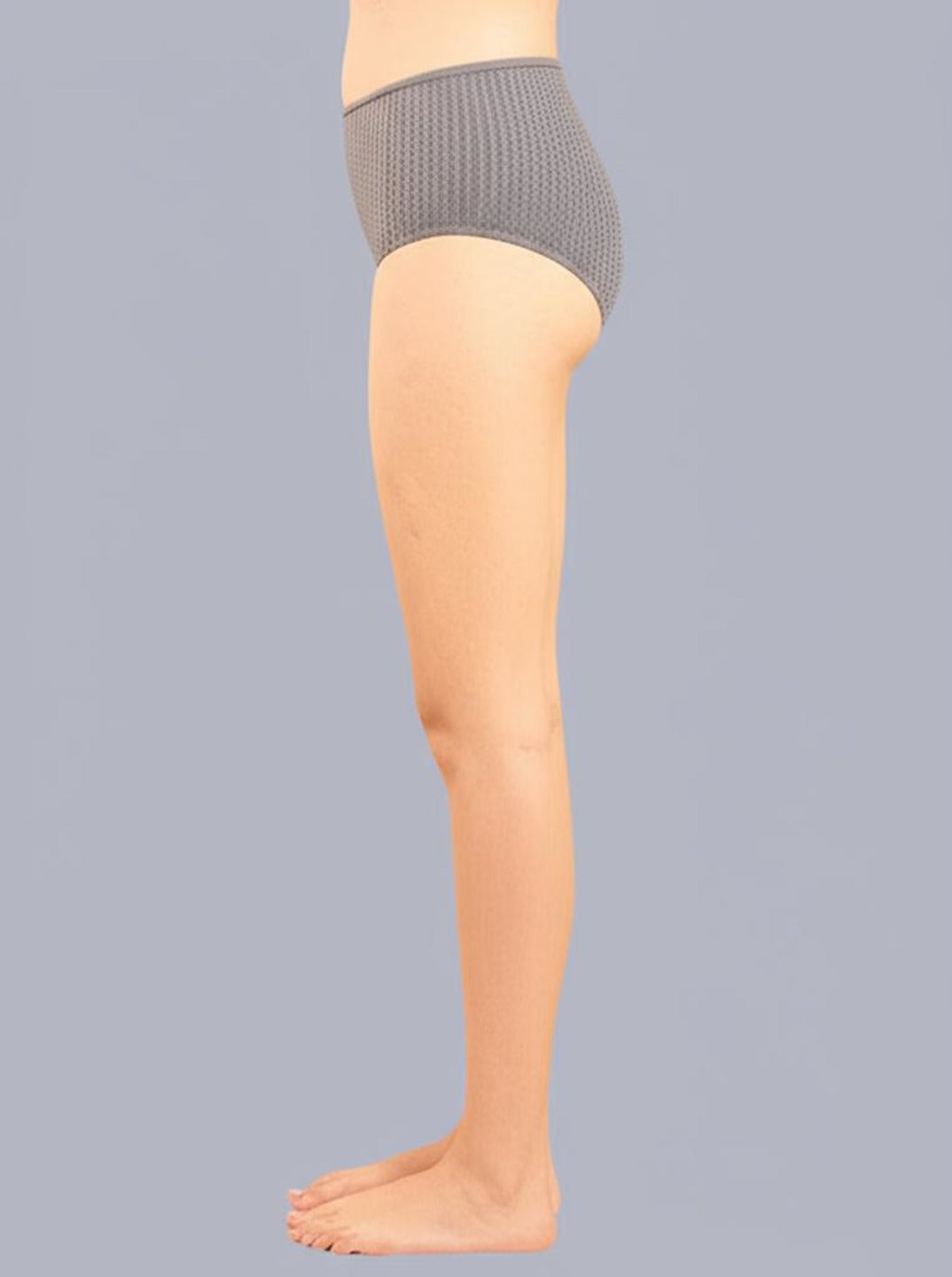 Eden Medium Rise Full Coverage Hipster Panty (Pack of 1) - Brown printed