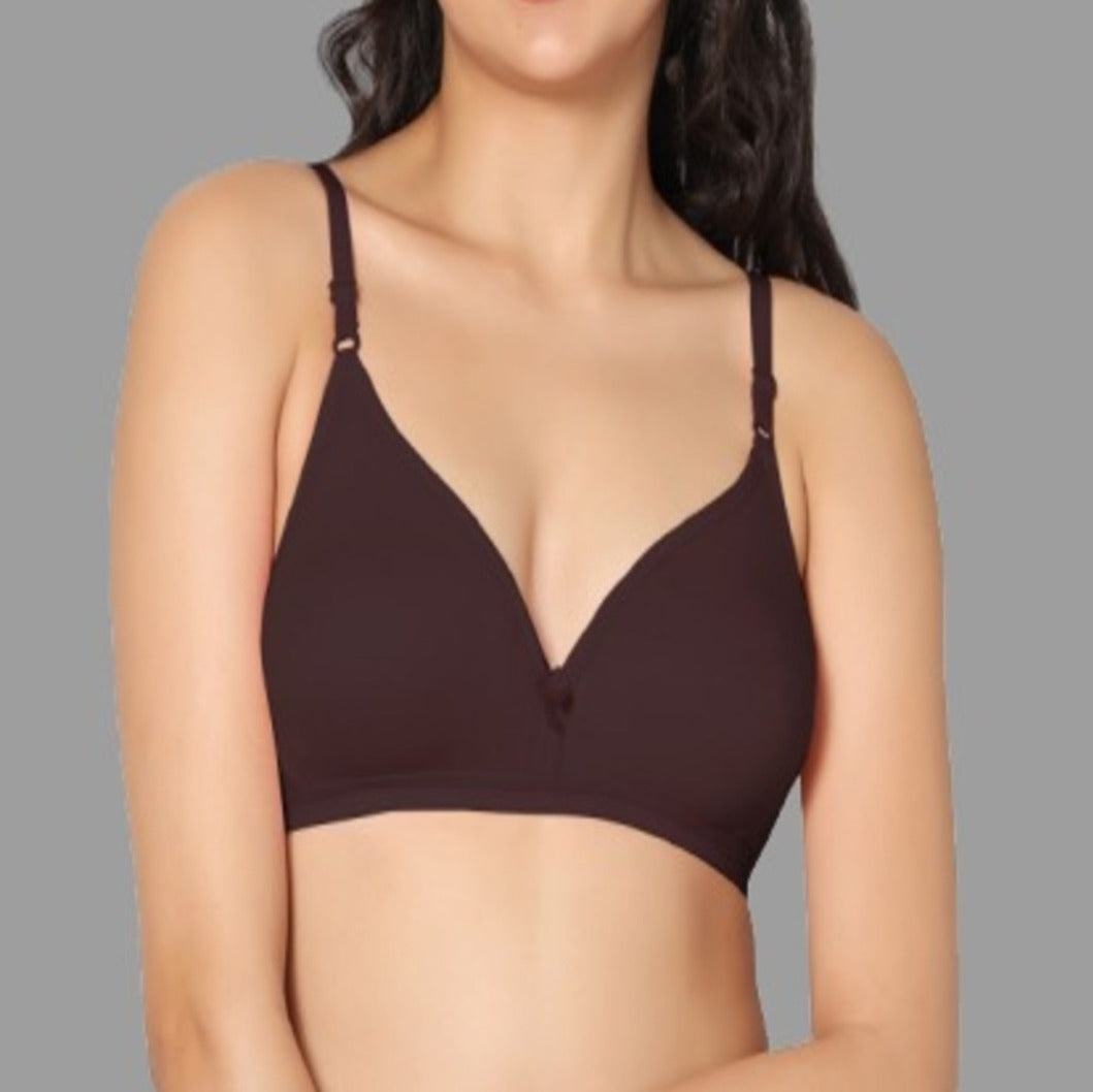 Eden02 Non Padded Medium Coverage Bra (Pack of 2)