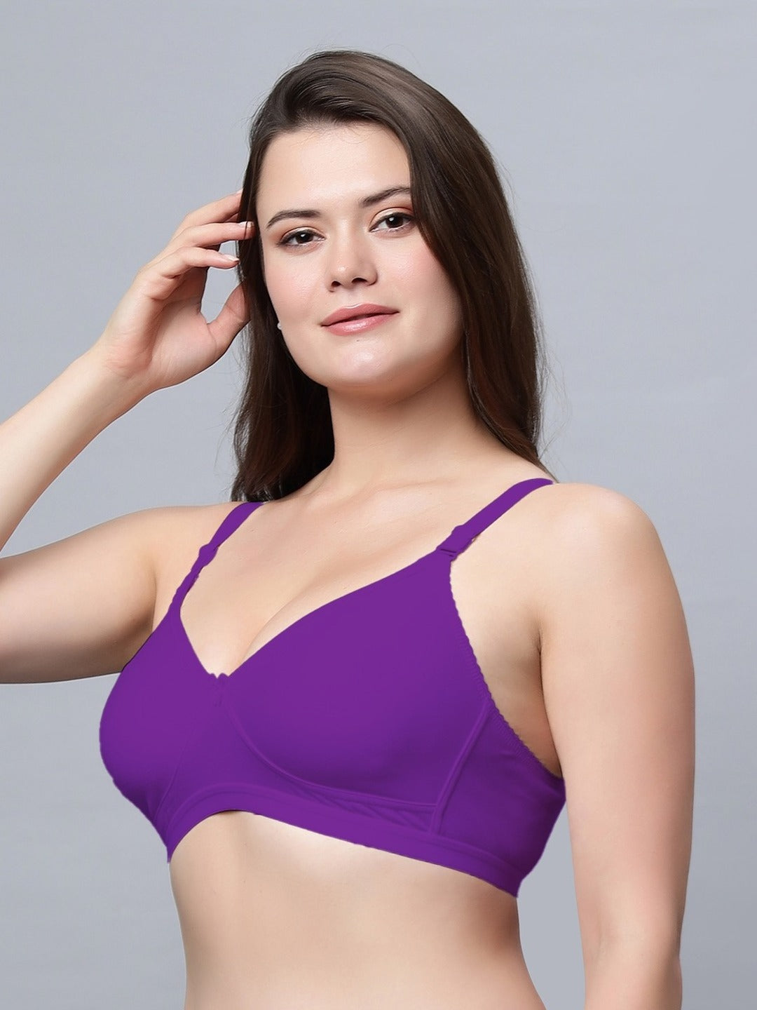 Eden 08Non-Padded Full Coverage Bra (Pack of 2)