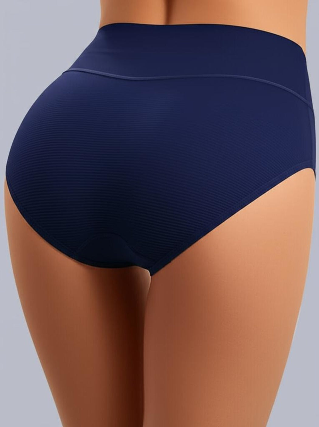 Eden High Rise Full Coverage Solid Color Hipster Panty (Pack of 3) -Multicolor