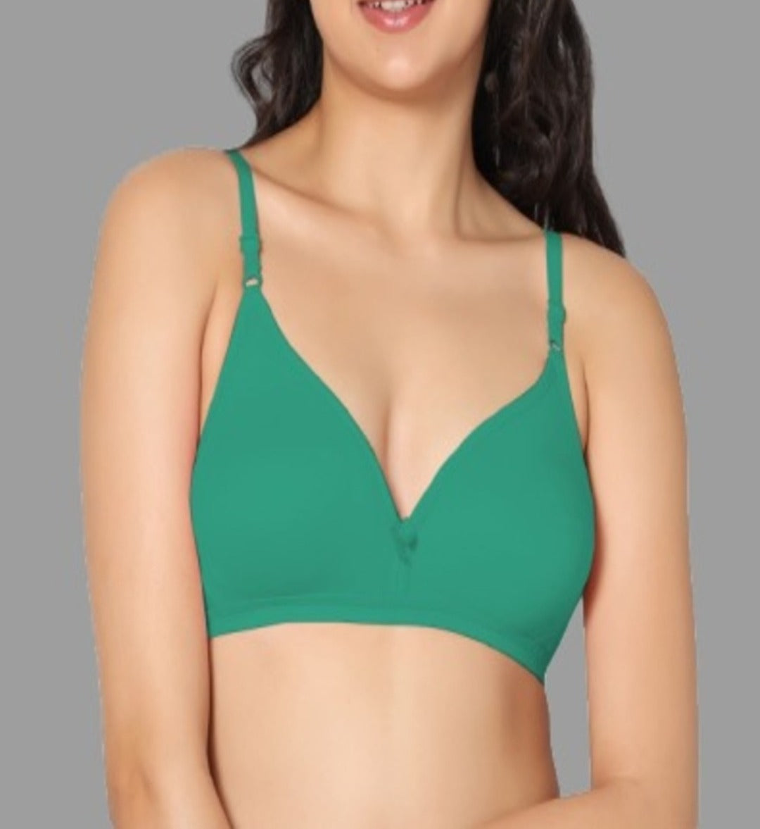 Eden02 Non Padded Medium Coverage Bra (Pack of 2)