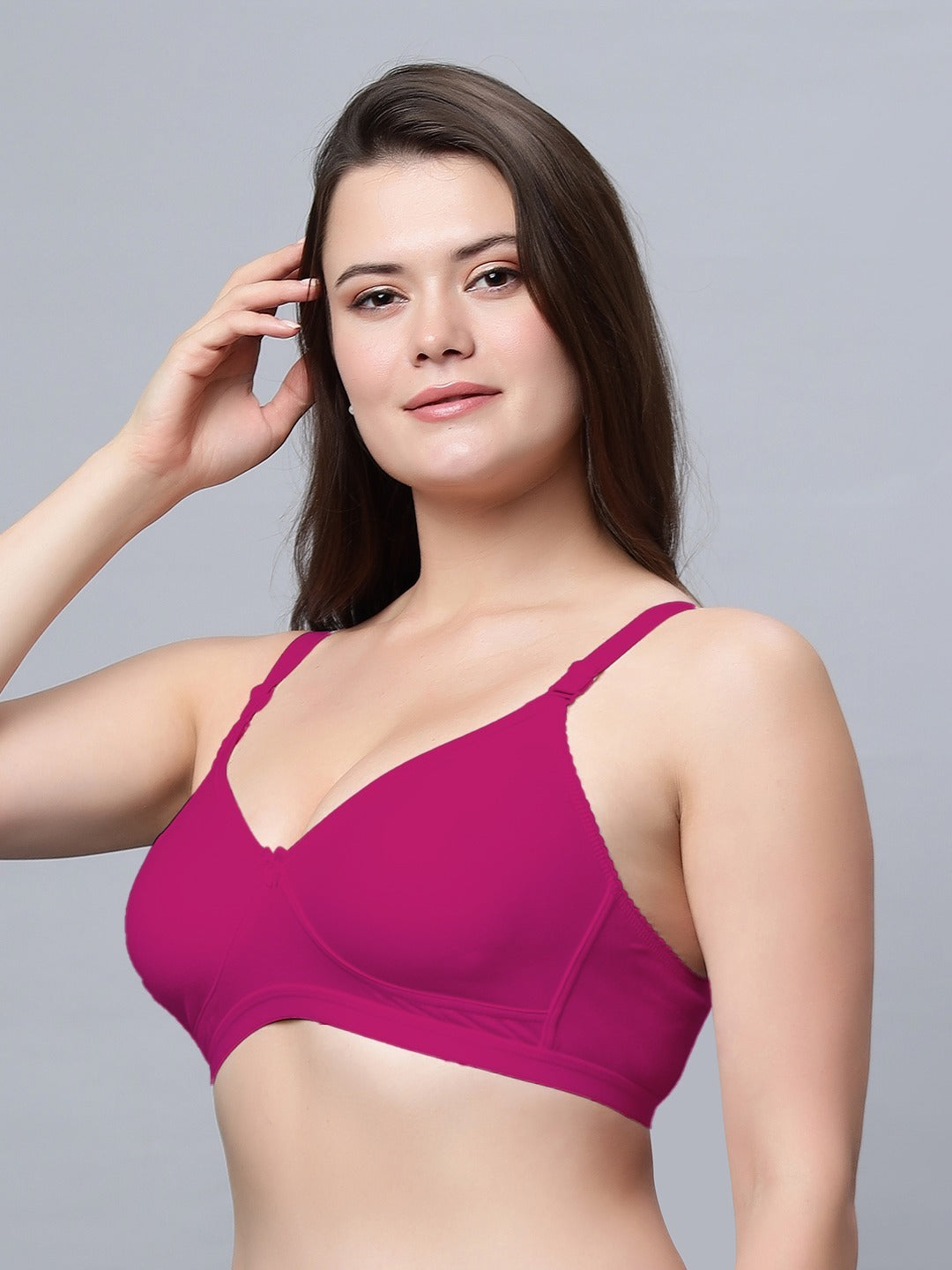 Eden08 Non-Padded Full Coverage Bra (Pack of 2)