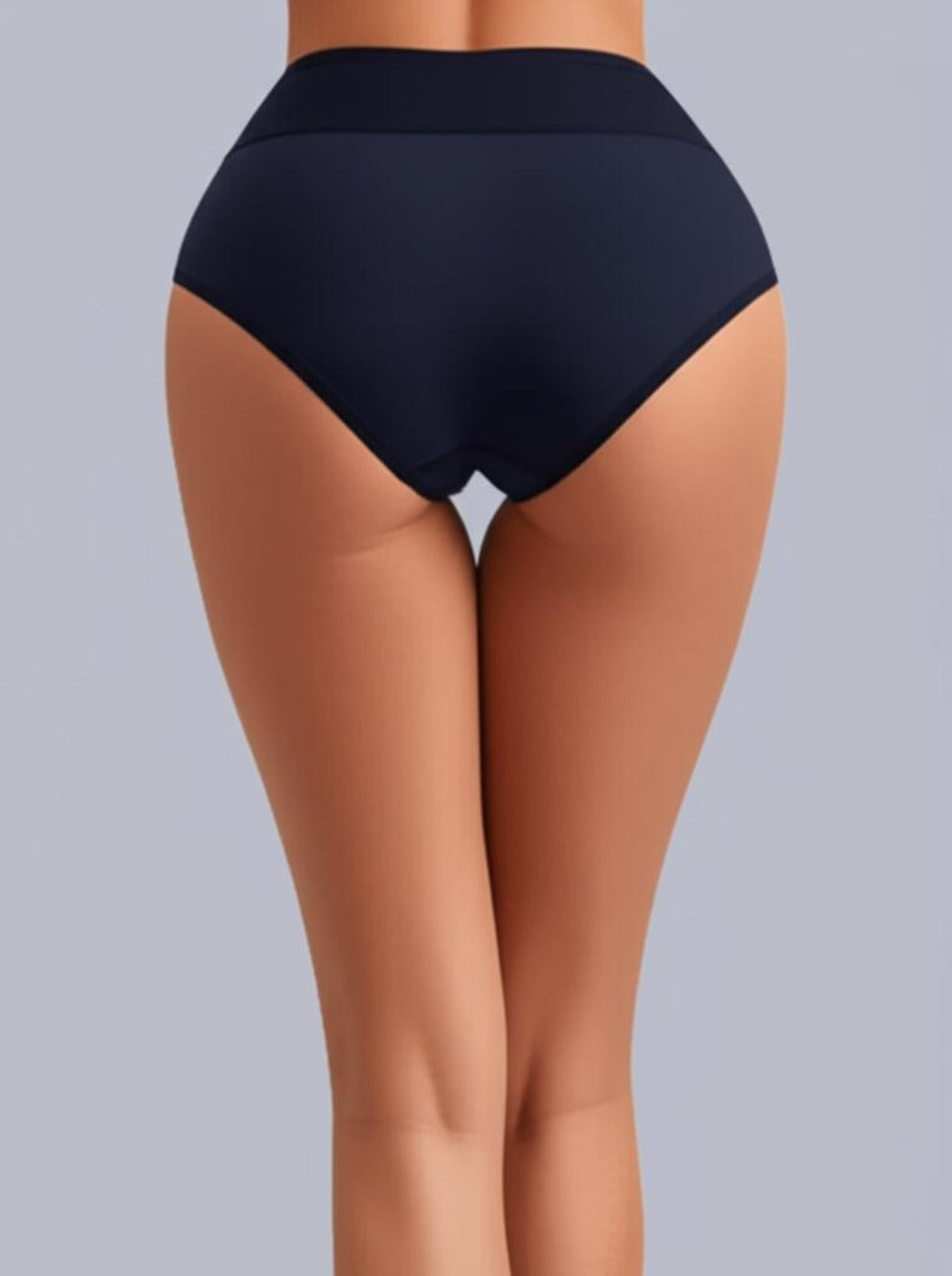 Eden High Rise Full Coverage Black Color Hipster Panty (Pack of 1)