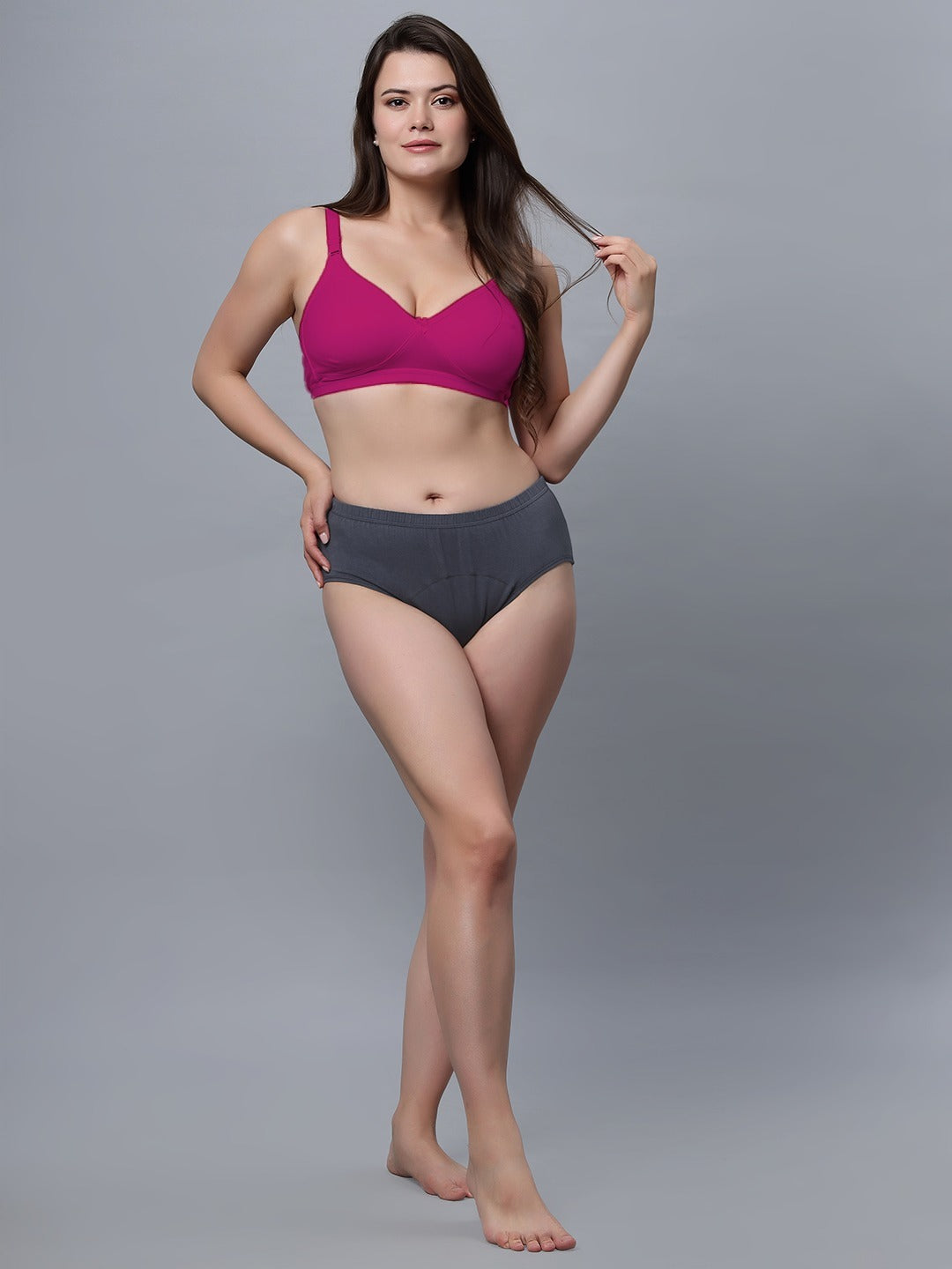 Eden08 Non-Padded Full Coverage Bra (Pack of 2)