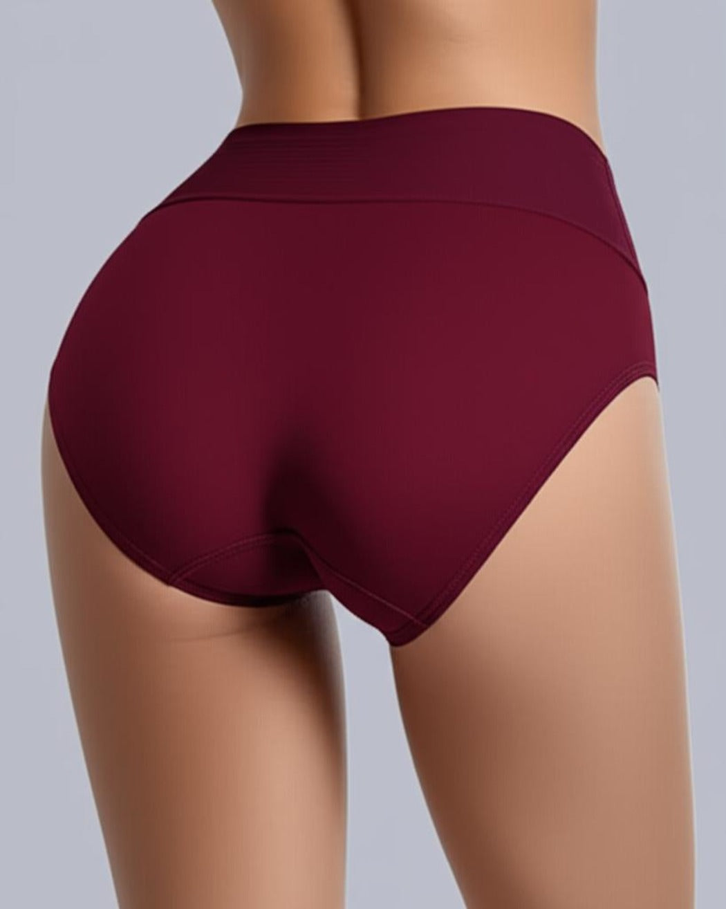 Eden High Rise Full Coverage Solid Color Hipster Panty (Pack of 3) -Multicolor