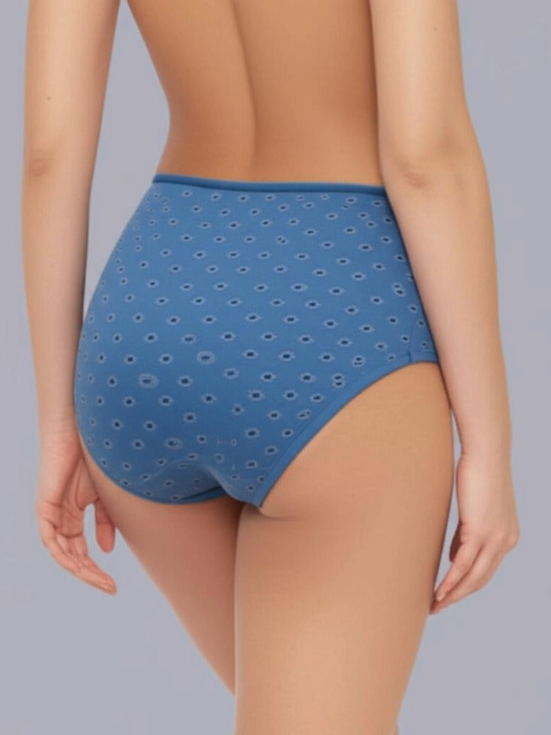 Eden Medium Rise Full Coverage Hipster Panty (Pack of 3) - multi printed