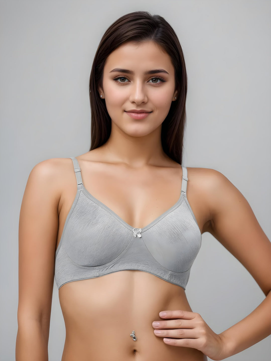 Eden02 Non Padded Medium Coverage Bra (Pack of 2)