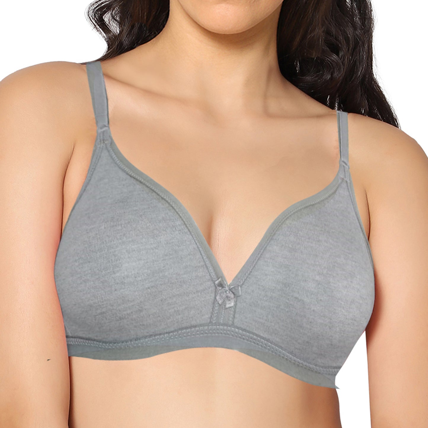 Eden02 Non Padded Medium Coverage Bra (Pack of 2)