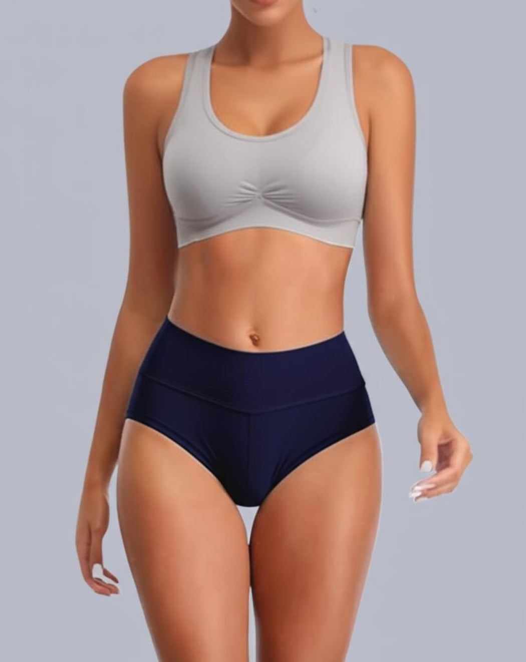 Outer Elastic Broad Belt Panties
