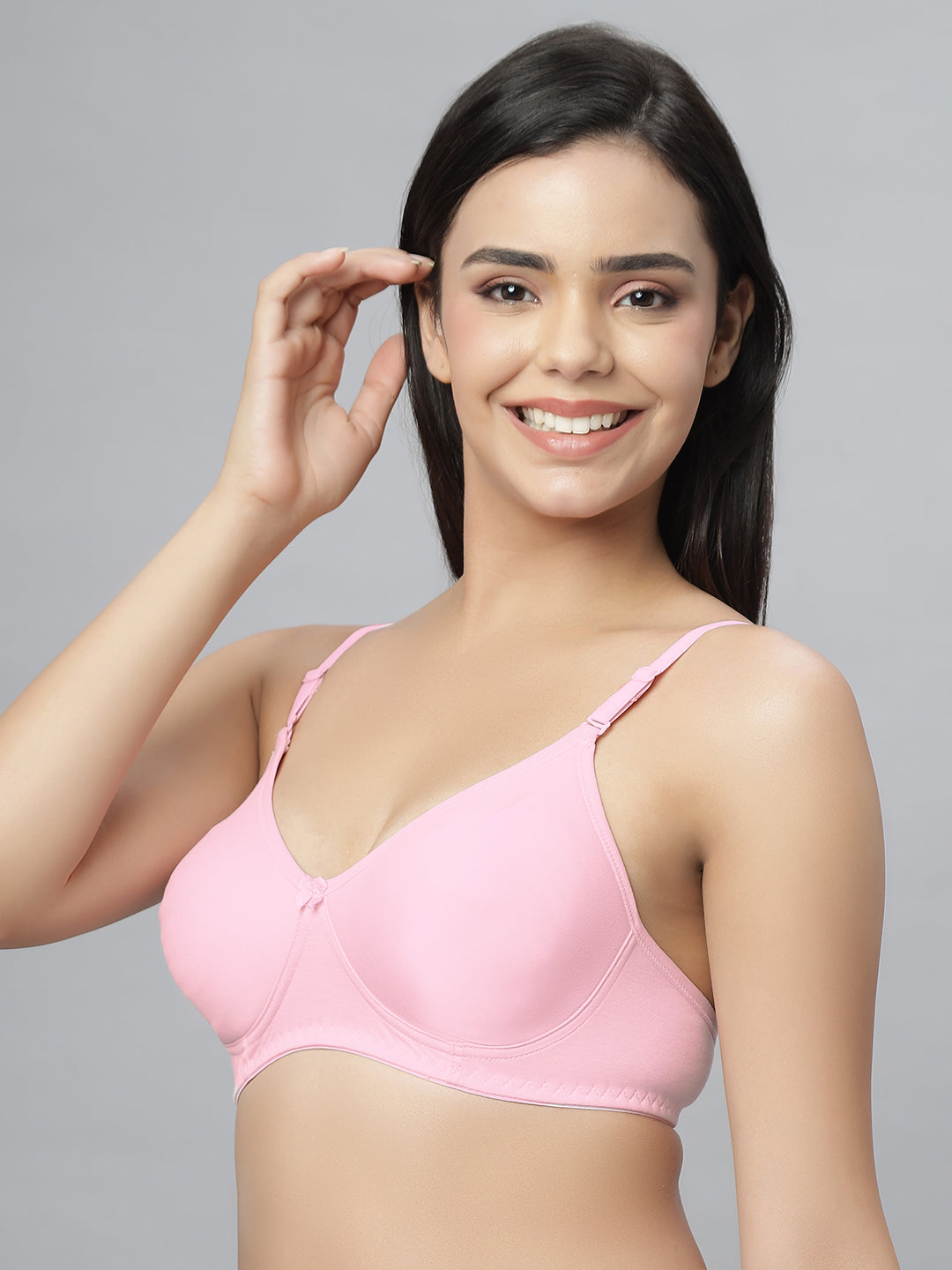 Eden101 Full Coverage Soft Padded Pink color Bra (pack of 1)