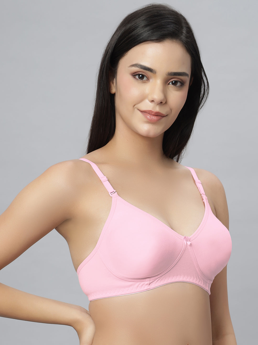 Eden101 Full Coverage Soft Padded Pink color Bra (pack of 1)