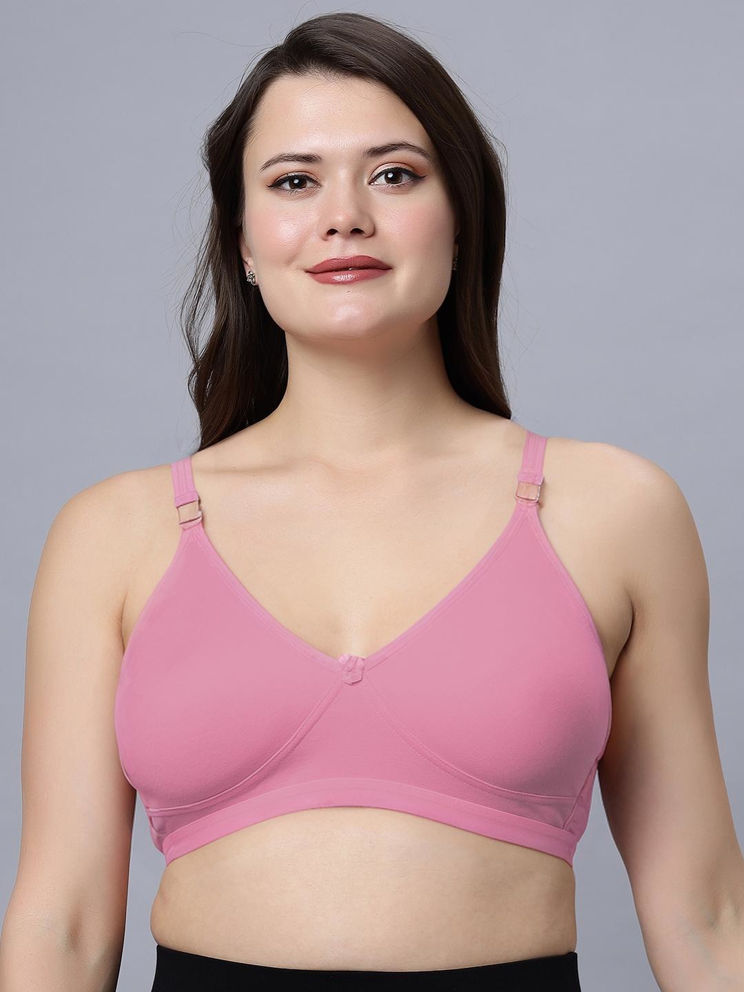 Eden08 Non Padded Full Coverage Bra (Pack of 2)