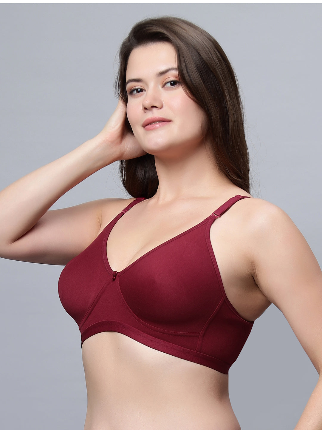 Eden08 Non Padded Full Coverage Bra (Pack of 2)