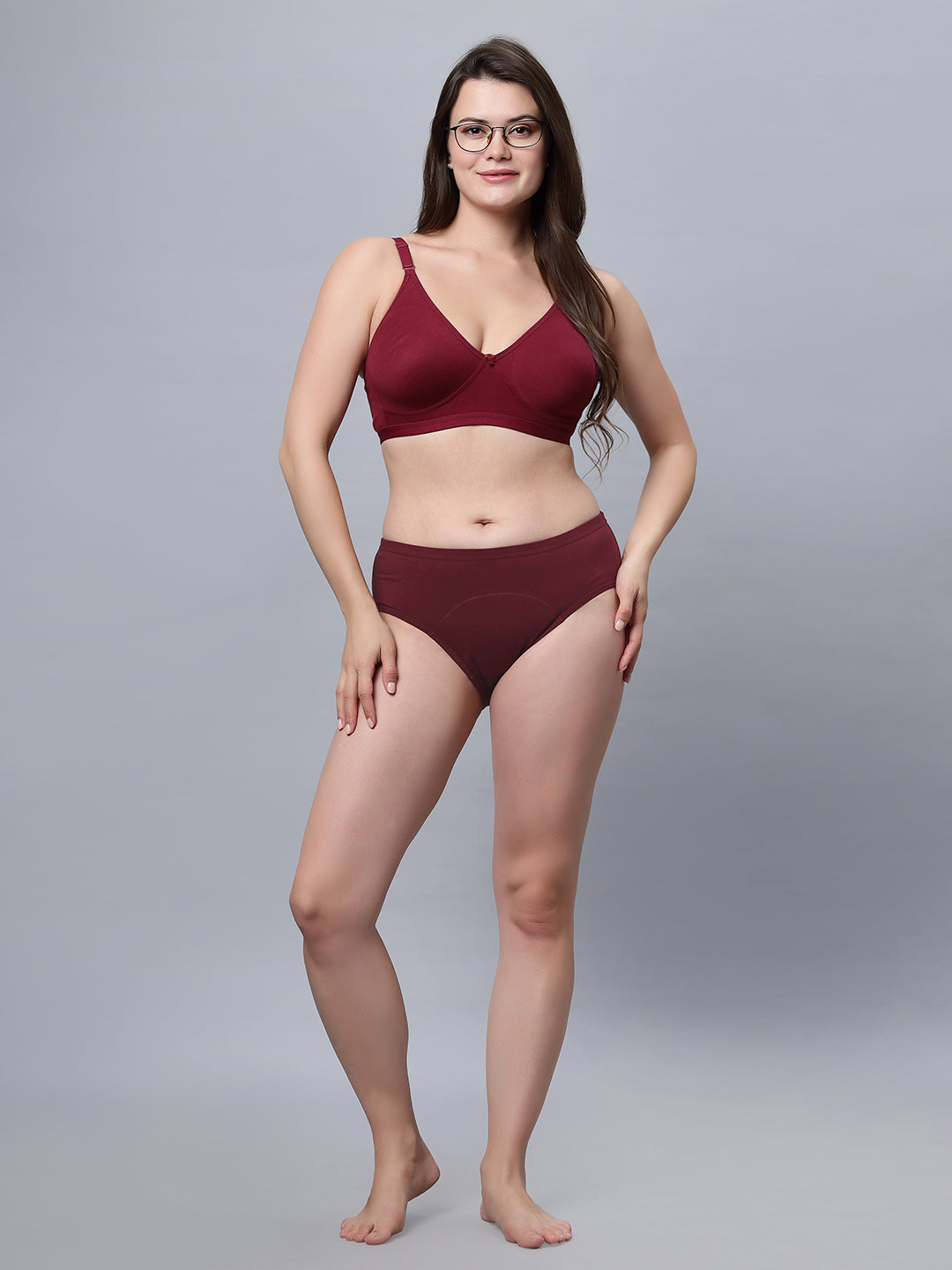 Eden08 Non Padded Full Coverage Bra (Pack of 2)