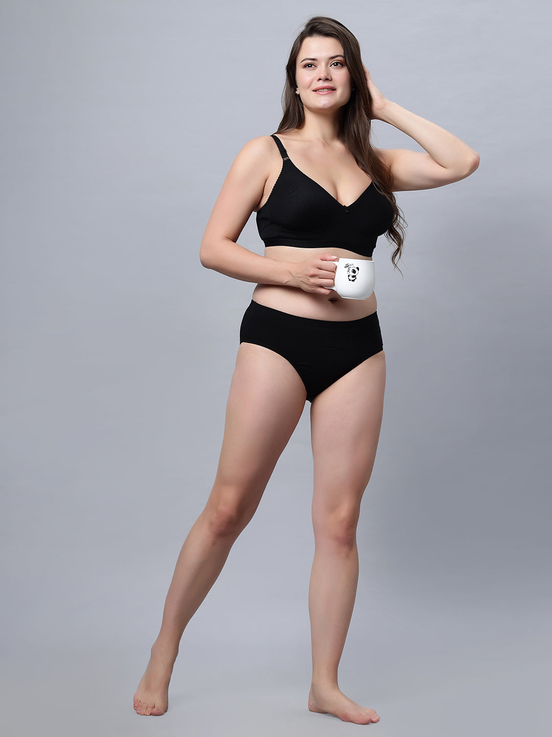Eden08  Non-Padded Full Coverage Bra (Pack of 2)