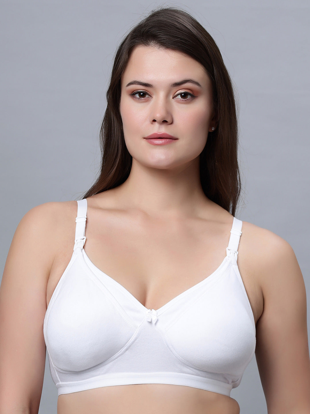 EDEN04 Full Coverage Non Padded Nursing/Maternity Bra  (Pack of 2)