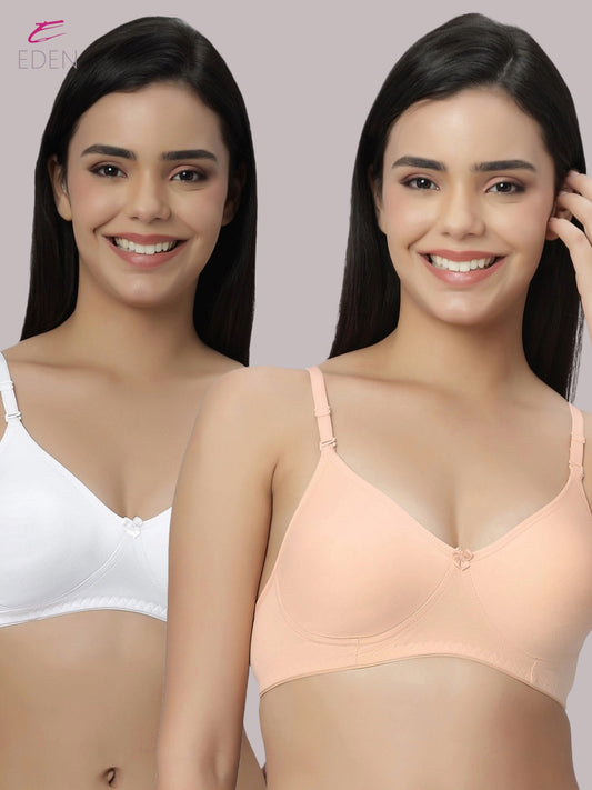 Lightly Padded Non-Wired Simply Soft T-Shirt Bra-101
