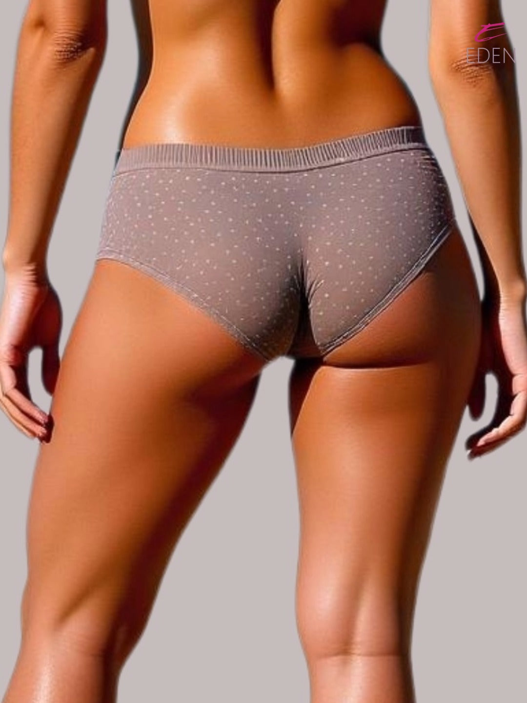 Eden Medium Rise Full Coverage  printed Hipster Panty-IE026