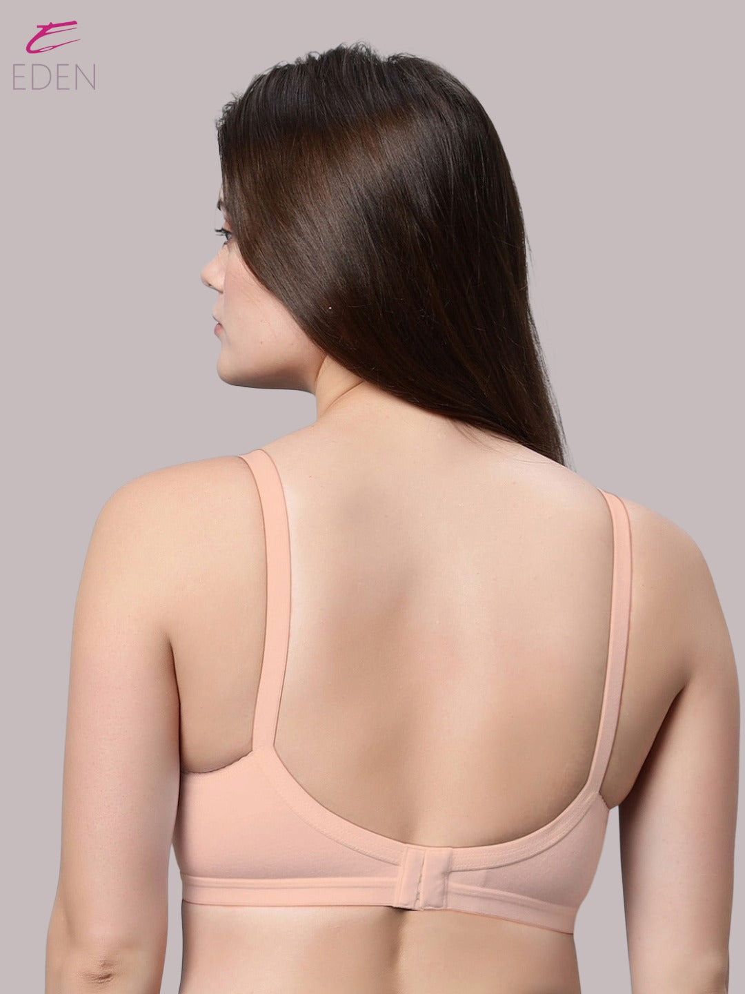 Non Padded, Plus Size, Super Combed, Cotton Stretch, Full Coverage ,Everyday Bra,Skin
